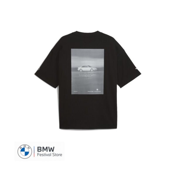 80145B7E1D5A BMW 50Y 3 series Graphic Car Tee - Black, XXL