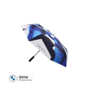 80235B5F624 BMW M Motorsport Pocket Umbrella - Graphic Print - 80235B5F624
