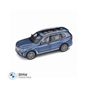 BMW Miniature X7 Model Car 1:18 - Blue
