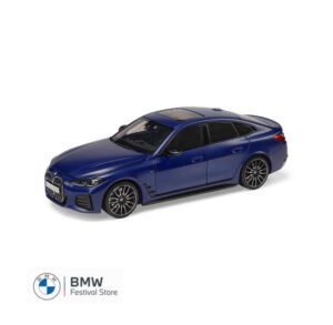80435A8F296 BMW Miniature i4 M50 Model Car 1:18 - Frozen Blue