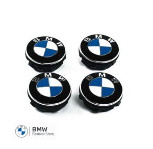 BMW Genuine Floating Center Wheel Cap Set for Exx Fxx Series - Diameter 65mm - 36122455269