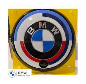 BMW Genuine Badge 50th Anniversary M Heritage Edition Roundel - Diameter 82mm - G22 4 series, G82 M4 - 51148087199