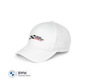 80165B54F26 MINI Cap JCW Logo - White - 80165B54F26